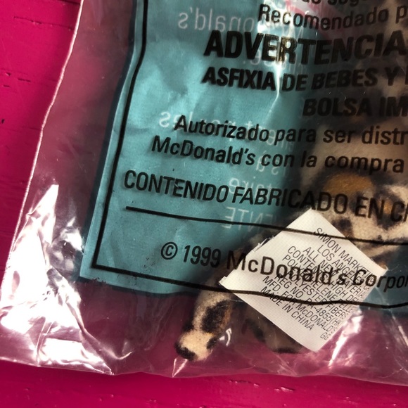 Box 4 NWT McDonalds “Freckles” Beanie Baby - Picture 5 of 5